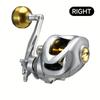 Металлическая безынерционная катушка Левая и правая рука Высокое передаточное число Идеально подходит для праздничной рыбалки в пресной и соленой воде Отличный подарок Также рыболовные снасти