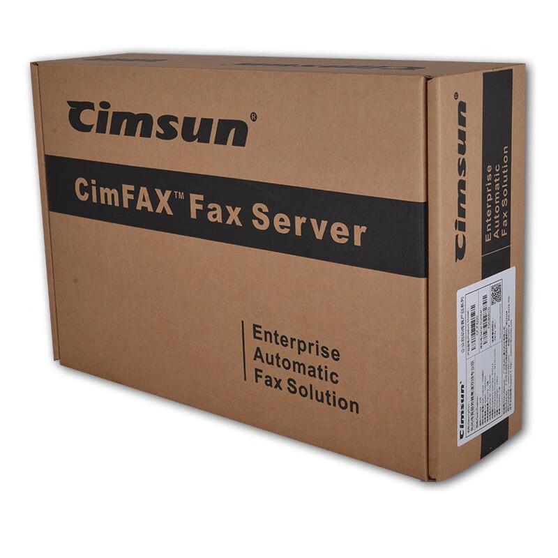CimFAX Paperless Fax Machine CN plug (adapter included)