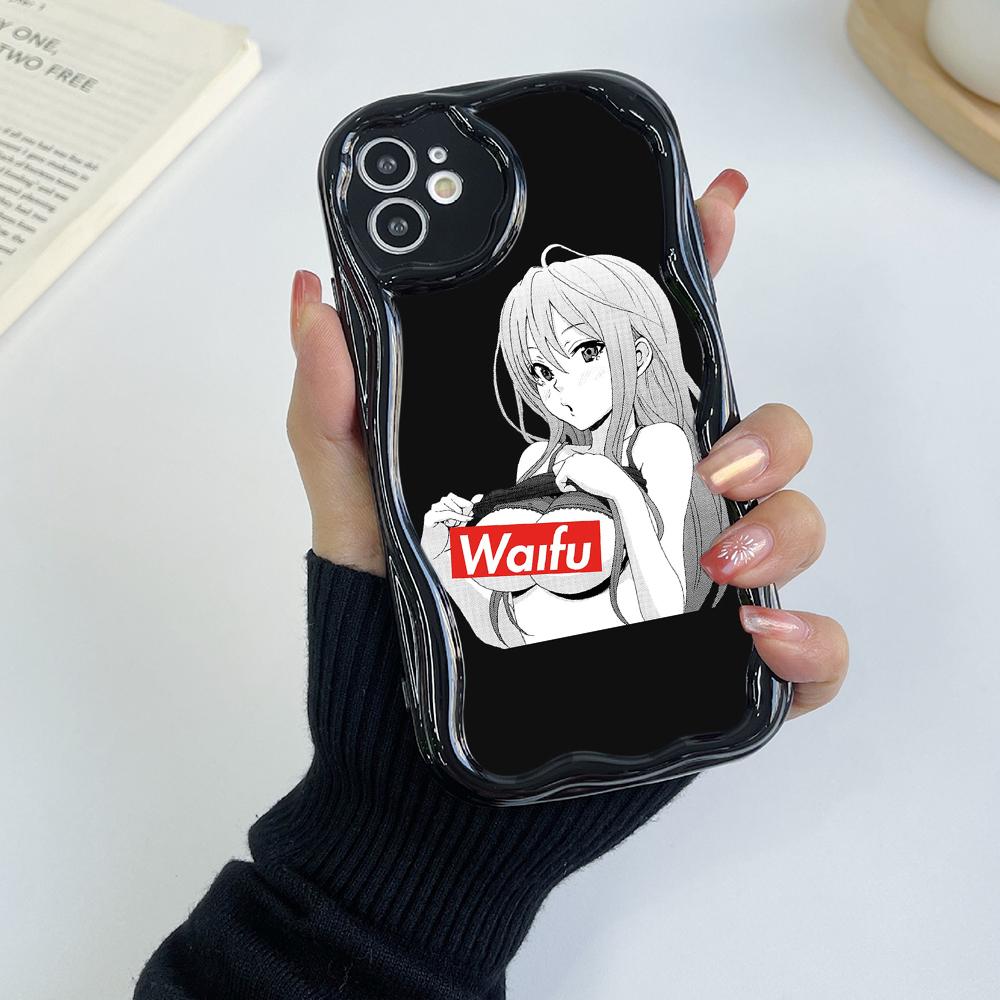 Ae81 Hentai Harajuku Anime Girl art Защитные чехлы для телефонов для Samsung S23 S24 Ultra A55 A14 A25 Infinix Hot 40 Pro Tecno Spark 20 Wave Задняя крышка из ТПУ