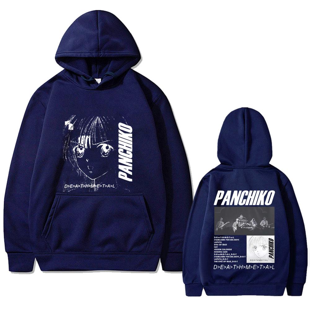 Rock Band Panchiko Album Graphic Hoodie Women Gothic Vintage Oversized Sweatshirt  Women Fleece Hoodies