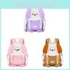 Милый детский рюкзак с животными, со спинкой с воздушной подушкой и дышащим материалом, для детского сада