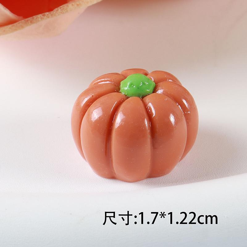 5 шт. искусственные фрукты смоляные украшения мини еда овощи кончики пальцев мини поделки своими руками заколки для волос чехол для телефона смоляные аксессуары