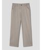 SHIFT.G Wool Blended Semi Wide Slacks Beige