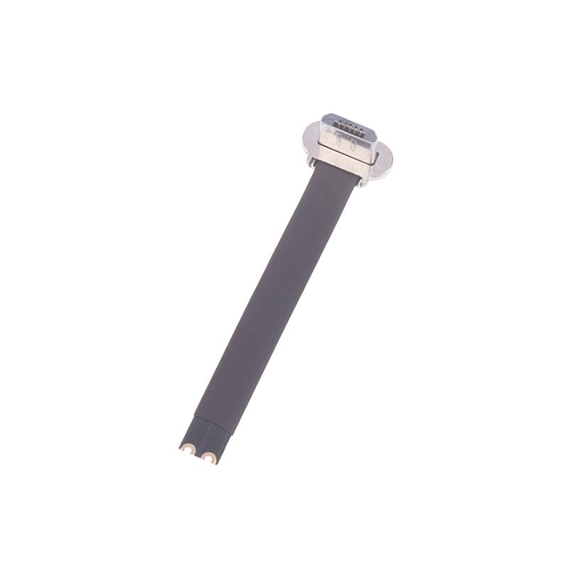 Разъем Type-C Micro USB FPC 2-контактный 3-контактный Гибкий Плоский Кабель Папа Зарядный Кабель Быстрая Зарядка Провод-удлинитель Для Телефона