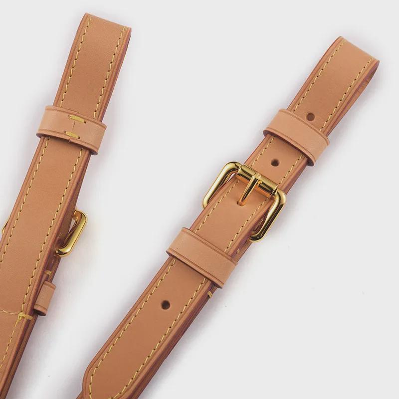 MHS-C-27 Плечевой ремень из кожи с текстурой дерева - широкий, растительного дубления, аксессуар, меняющий цвет