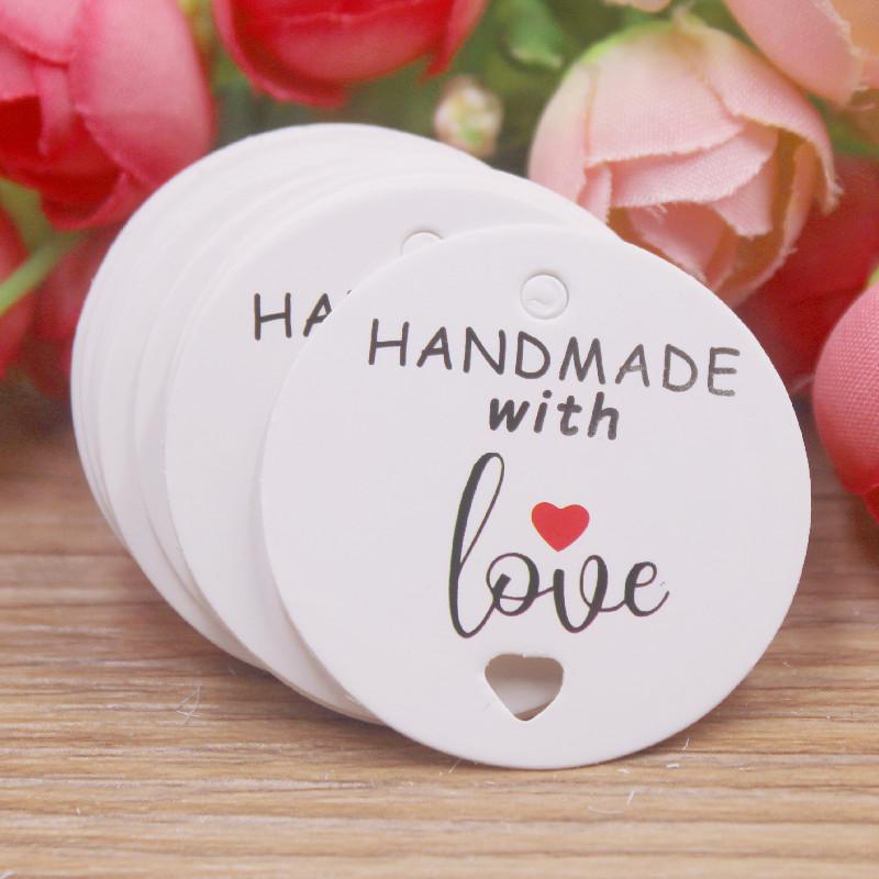 100 шт. подарочных бирок из крафт-бумаги коричневого/белого цвета с 20-метровой веревкой, бумажные бирки с благодарностью для свадебного торжества, детского душа, рождественской вечеринки, украшения