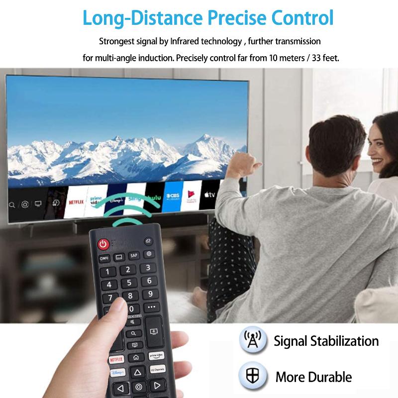 1 шт. Для всех моделей Телевизор LED HD 4K Smart UHD HDTV С кнопками Prime-Video Netflx Channel Пульт дистанционного управления Akb76037601