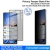 IMAK For Meizu 21 Pro Anti-Spy Tempered Glass Screen Protector Full Glue Phone Screen Film (Fingerprint Unlock Version)