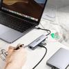 Ugreen CM266 5-in-1 USB-A 3.0 Hub with Gigabit Ethernet & Micro USB - Gray