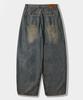 Dimiteulibeullaeg Asi Essential Curved Balloon Denim Pants_Linen-Like Yellow Wash