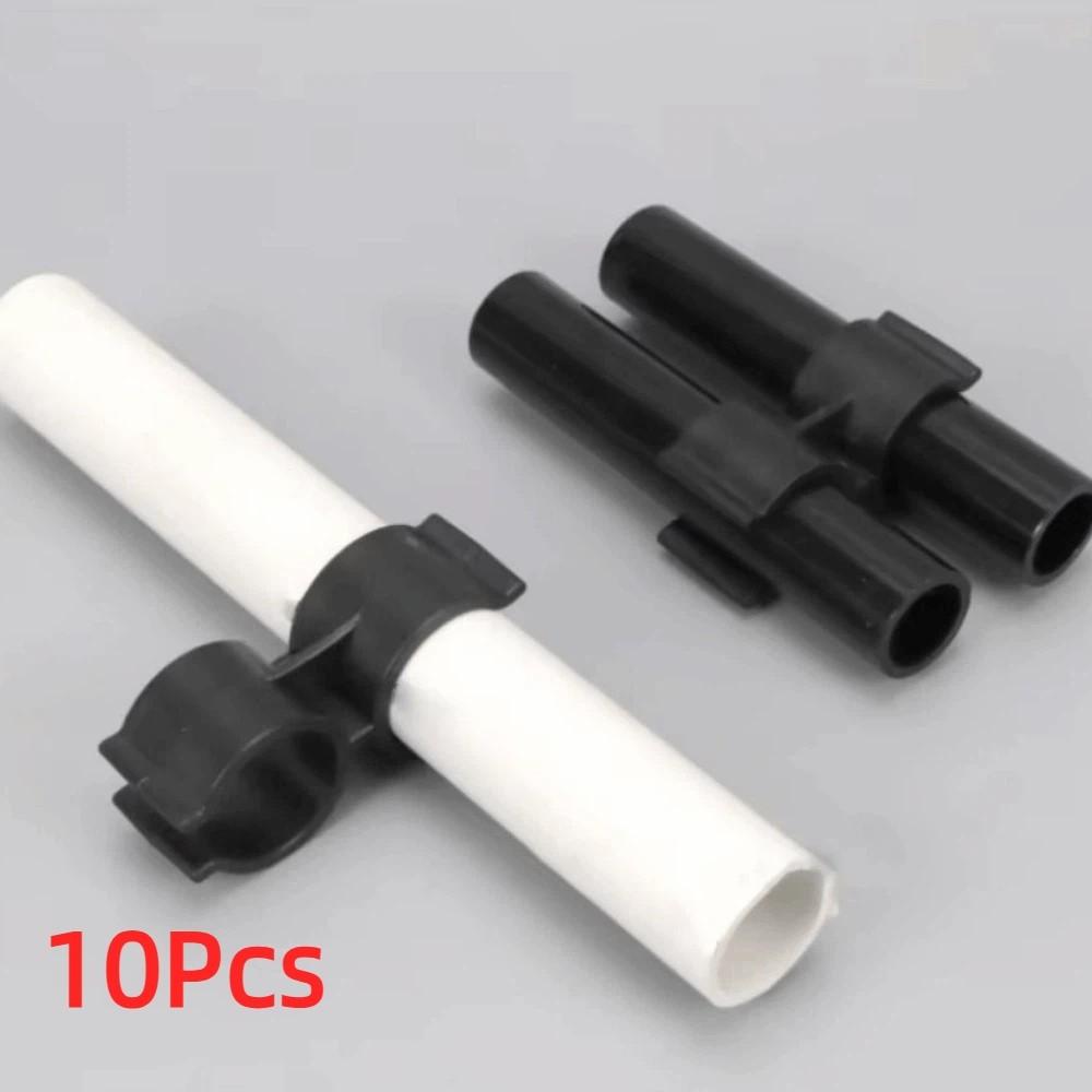 10Pcs 20/25/32mm Dual Pipe Clip Double-ended Tube Clips Agricultural Irrigation