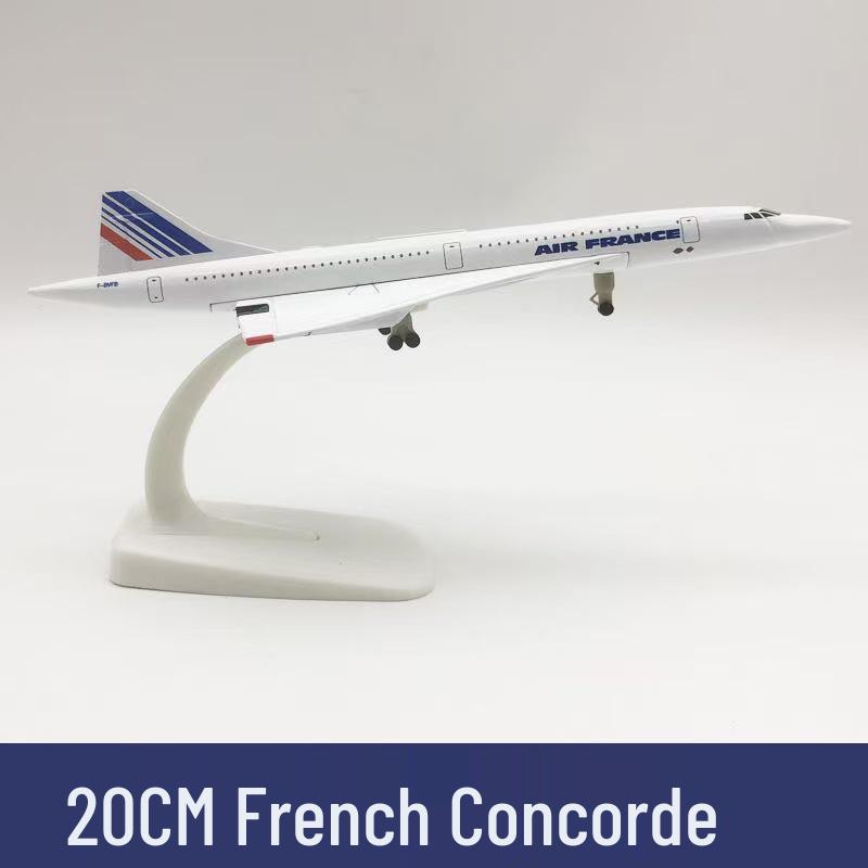 1:Модель Concorde Air France-British Airways в масштабе 200, металлическая - Коллекционный подарок Гражданской авиации