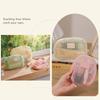 Nylon Cosmetic Bag Hand-held Storage Pouch Casual Toiletry Wash Bags  Women