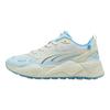 Puma Rs-X Эффект Awe-Quatic Удобные Мягкие Низкие Повседневные Кроссовки Унисекс Белый Синий 404051-02
