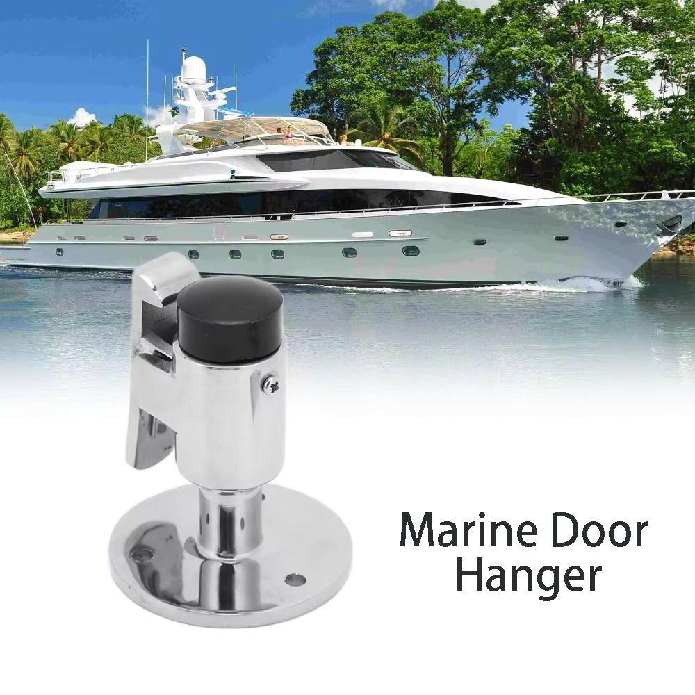 Spring Mechanism Boat Door Stop Stainless Steel 316 Door Holder Door Stopper  Yacht Application