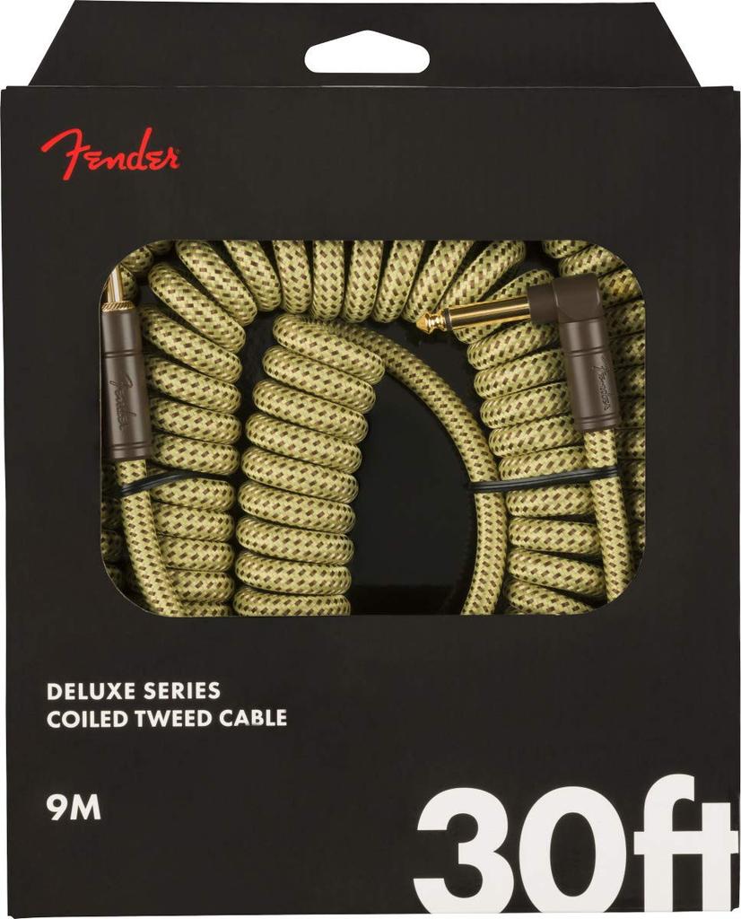 Fender Shield Deluxe Coil Tweed Cable, 30’,
