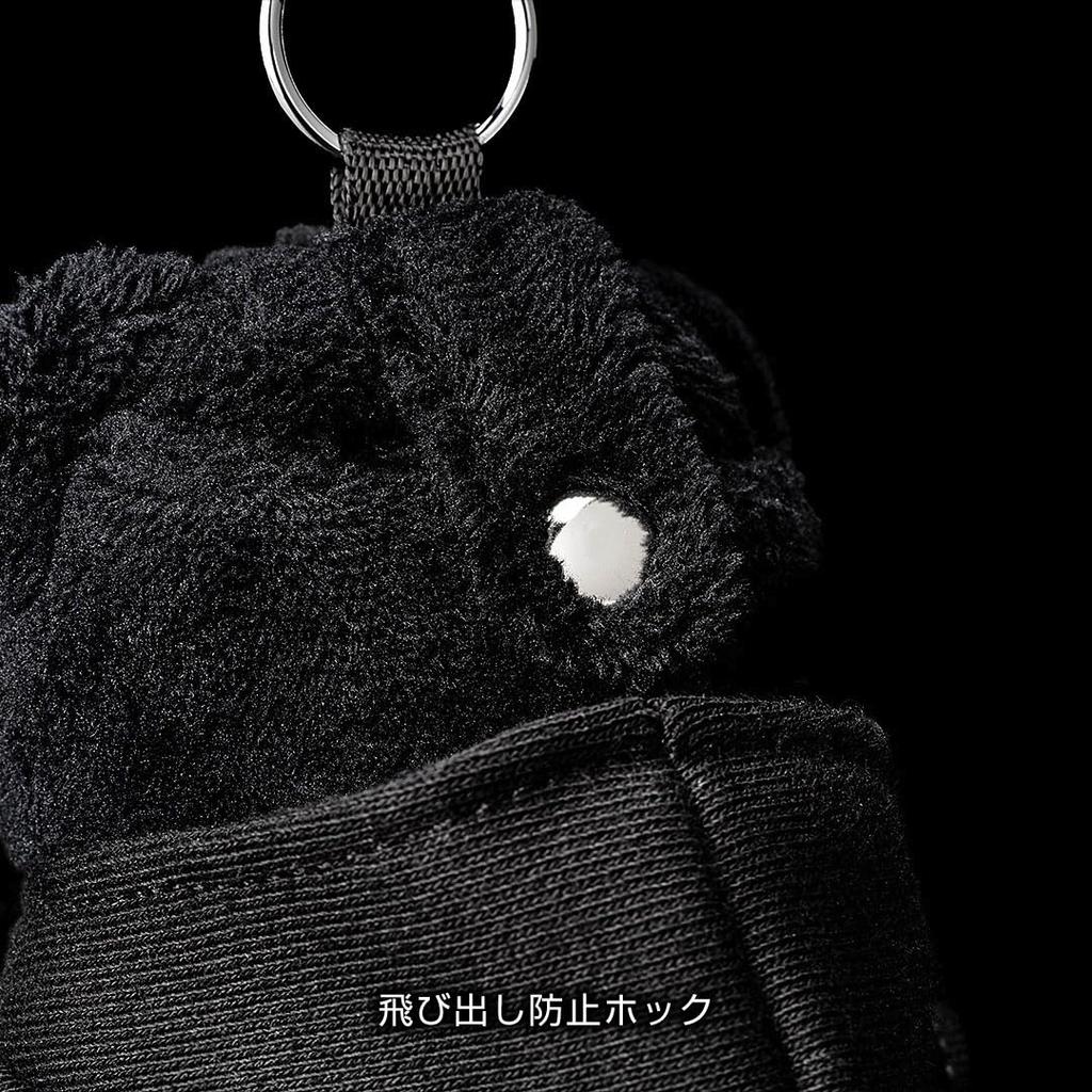 Чехол для смарт-ключа D.A.D Bear [Черный/Белый] HA687-01-01 BEAR SMART KEY CASE Чехол для ключей, Защита от падения, Совместим с большими смарт-ключами, Сменная D