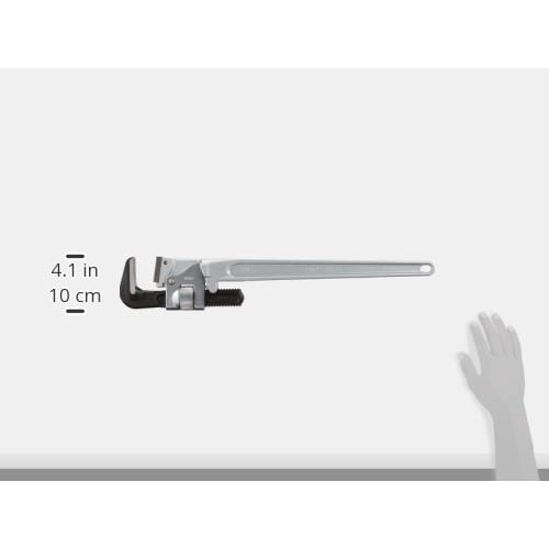 Toho Koki HIT Aluminum Pipe Wrench, 600mm, ALP600