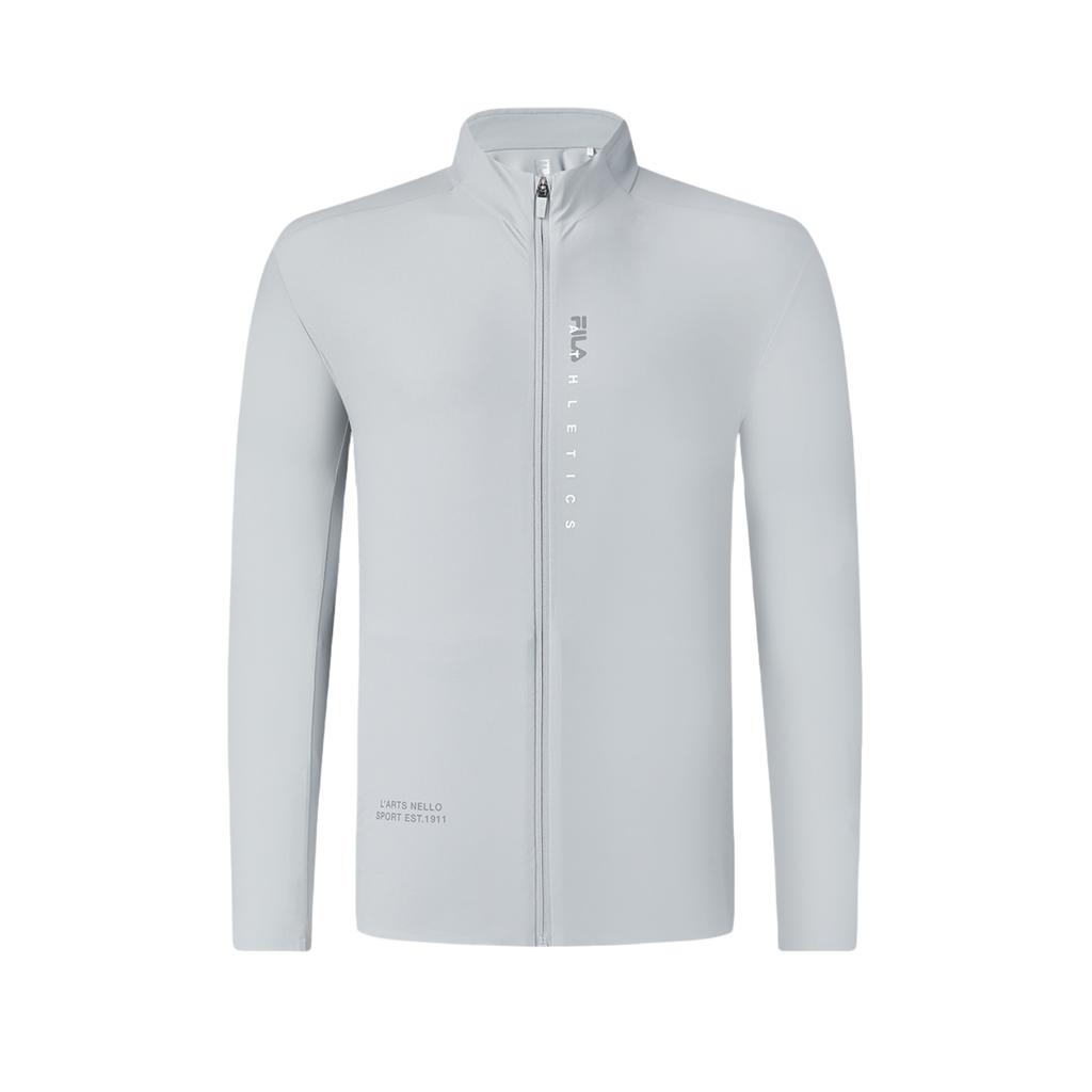 Fila Фитнес Мода Спорт Вязаный Топ Мужские Топы Каменно-Серый A11M421505FCC