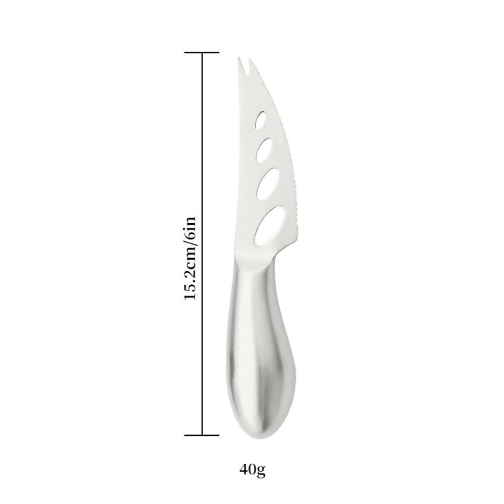 Набор матовых черных ножей для сыра, столовые приборы для сыра, нержавеющая сталь, нож для сыра, ручка, мини-нож, нож для масла, лопатка, вилка