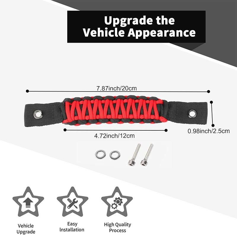 Ca ручка для стекла задней двери для Jeep Wrangler JL 2018 Up Аксессуары для интерьера