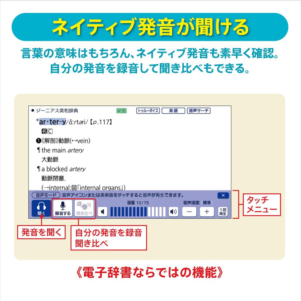 Casio Medical Electronic Dictionary Ex-word XD-SX5700MED (65 Contents)