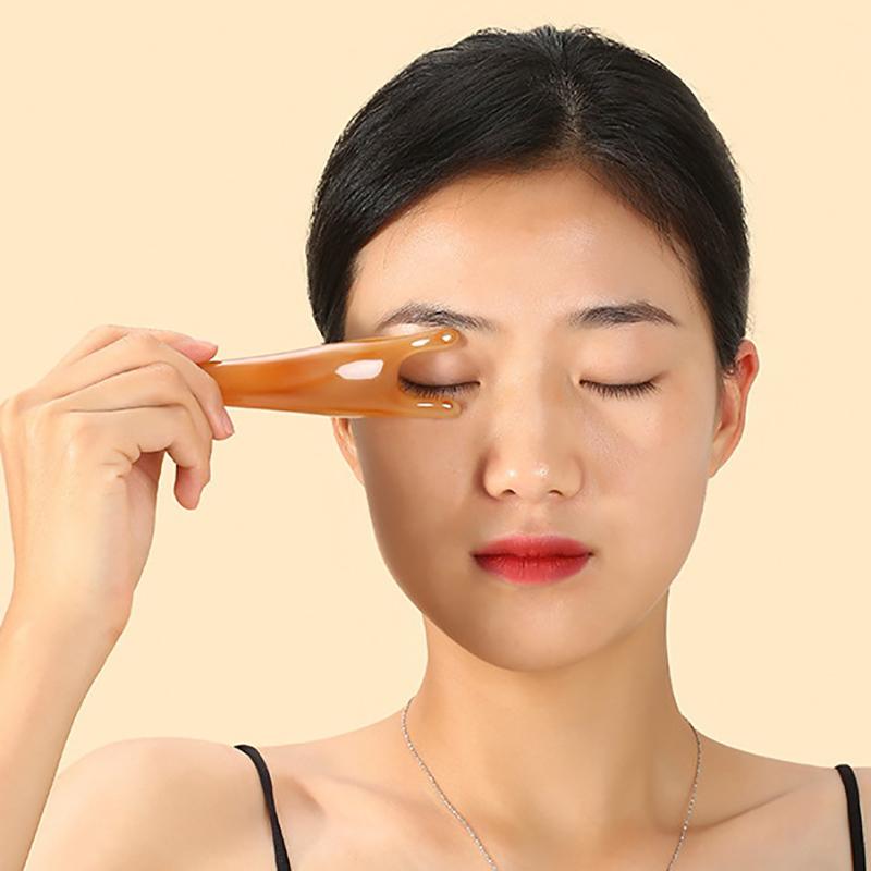 Многофункциональный массаж смолой для подтяжки лица, скребковый массаж, массаж для подтяжки носа, Y-образный массаж гуаша, уменьшение отечности, инструмент для меридианов