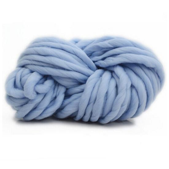 250г Модный Супер Объемный DIY Ручное Вязание Плед Шапки Теплая Гигантская Толстая Пряжа