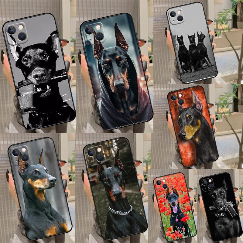 Dachshund Doberman Dog Case For Xiaomi Redmi Note 13 9 10 11 12 14 15 Pro Plus Redmi 15 15C 14C 10C 12C 13C Cover