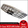 Передняя решетка AMG для Mercedes S-Class W221 S350 S400 S500