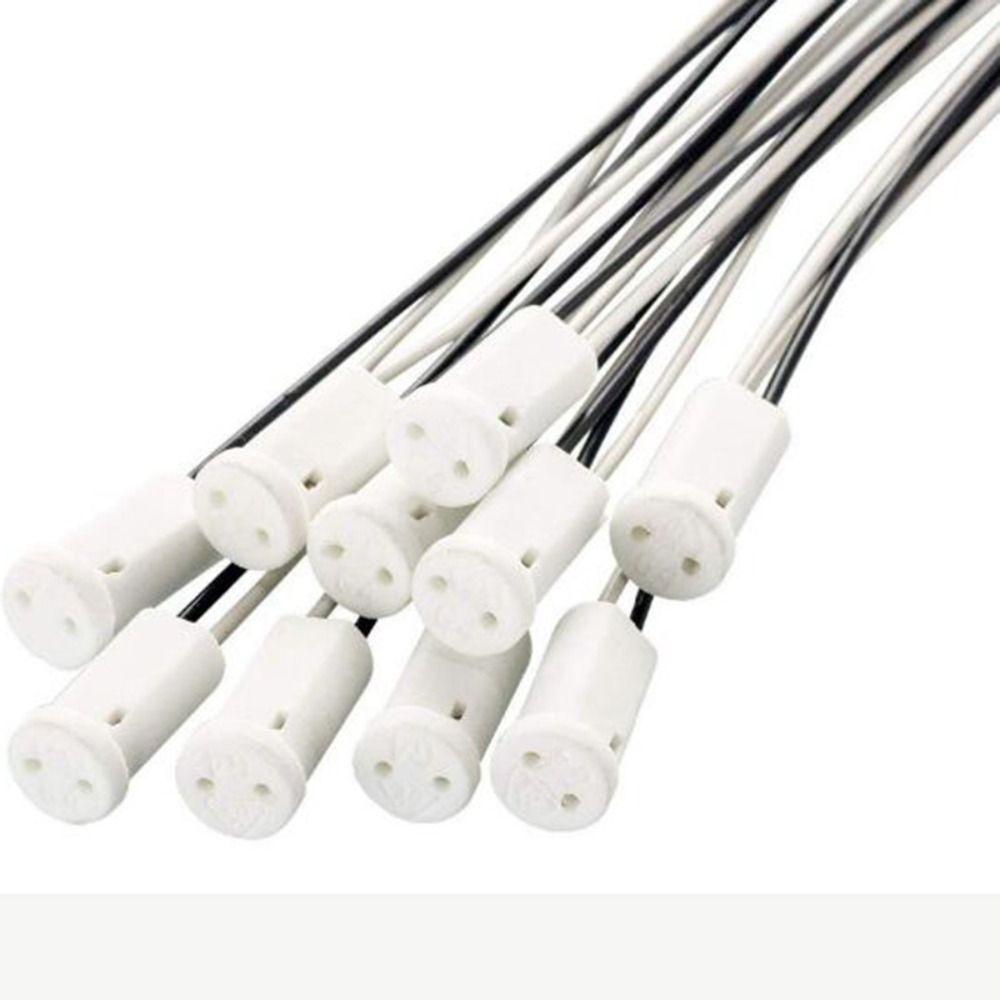 Патрон G4 Керамический патрон для лампы Держатель лампы Цоколь для лампочки для галогенной лампы