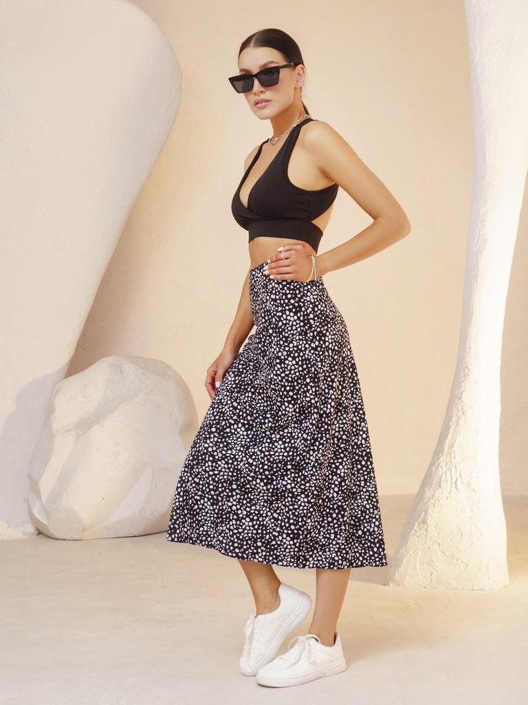 Принтованная юбка ISSA Plus