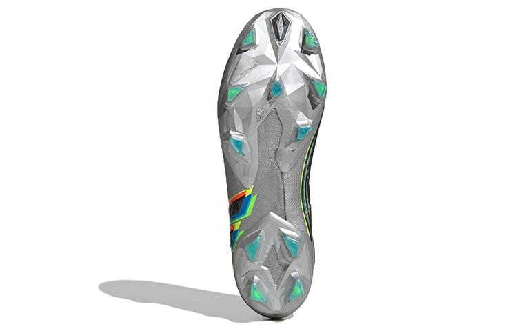 adidas Predator Edge+ FG 'Серебристый Металлик Черный' HR1560