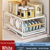 Hanyou Double-Layer Pull-Out Dish Drying & Storage Rack