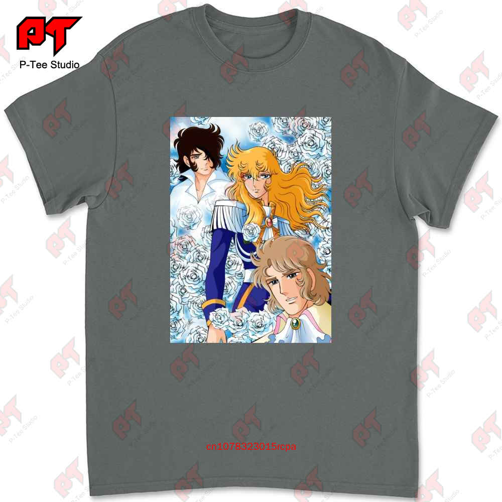Lady Oscar Cartone Anni 80 Tshirt VFZU