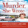 Murder She Wrote Murder In Red by Jon Land Paperback Book 9780451489357