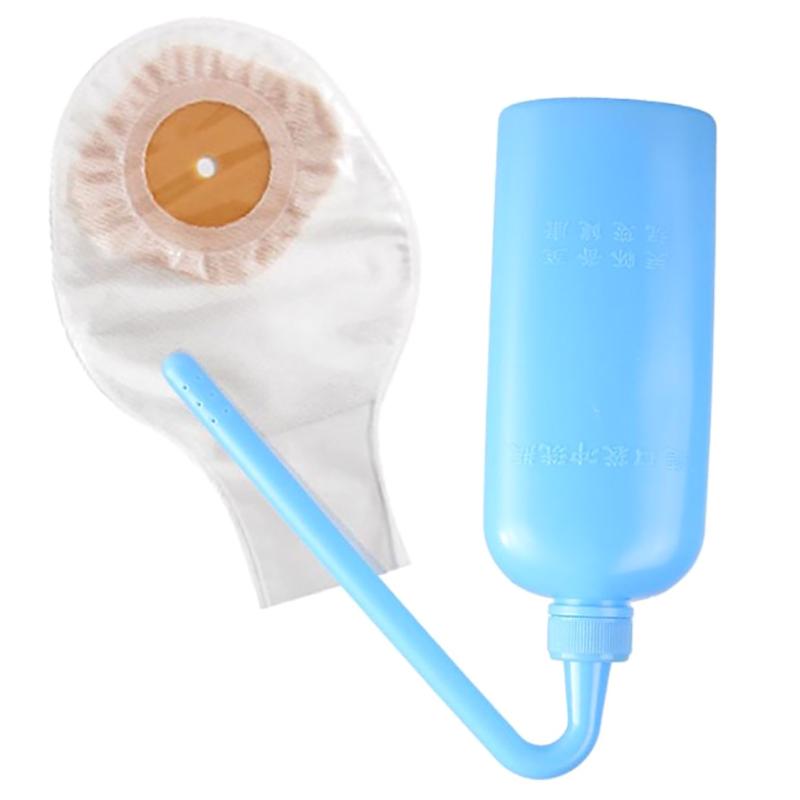 300 мл Женская гигиена Очищающий мешок для колостомы Пластиковая бутылка для промывания Мешочки для стомы