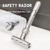 New Adjustable Safety Razor Mens Classic Folding Shaving Shaver Tainless Steel Manual Nose Hair Trimmer Barber Shaving Tools