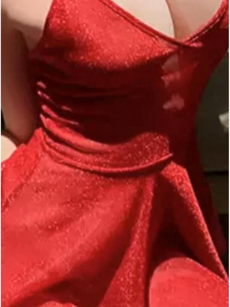 Красное горячее сексуальное женское белье: Блестящее платье для ночного клуба и ночная рубашка-пижама Perspective для женщин