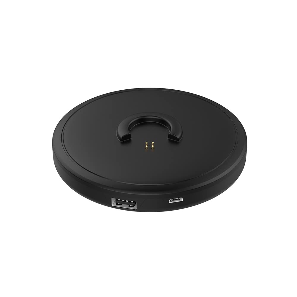 XBERSTAR Зарядное устройство для Bluetooth-динамика BOSE, Зарядная подставка для SoundLink Revolve/Revolve+, Тройной черный