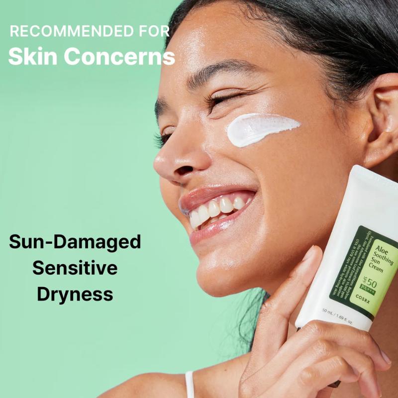 COSRX Aloe Soothing Sun Cream SPF50 PA+++ 50ml