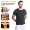Мужской тренажер для талии Рубашка для сауны Пот Жилет Фитнес Формирователь тела для похудения Тренировочные майки Корректирующее белье Толстовка для упражнений в тренажерном зале Термобелье Костюм для сауны