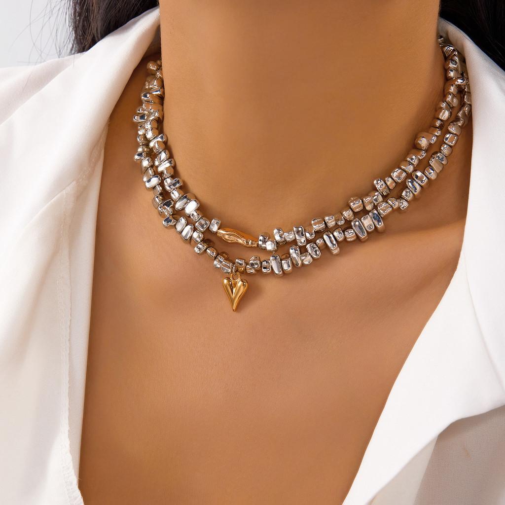 Womens Geometric Trendy Jewelry Set With Alloy Pendant In Cool Aesthetic