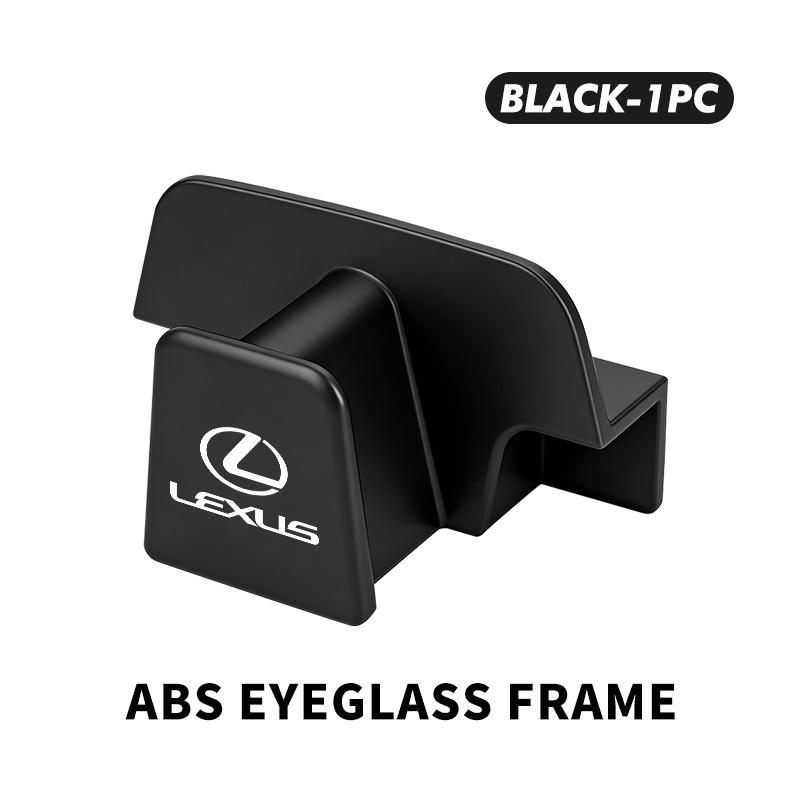 CKU5 Car Glasses Holder Clamp Sun Visor Glasses Holder Sunglasse Storage Clip Card For Lexus UX250h RX450h RX300 GX470 CT200h RX400h