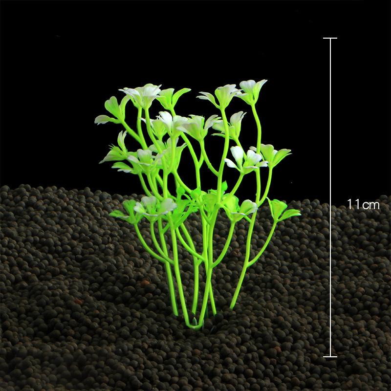 Искусственная водная трава, украшение для аквариума, моделирование гидропонного растения, пейзаж
