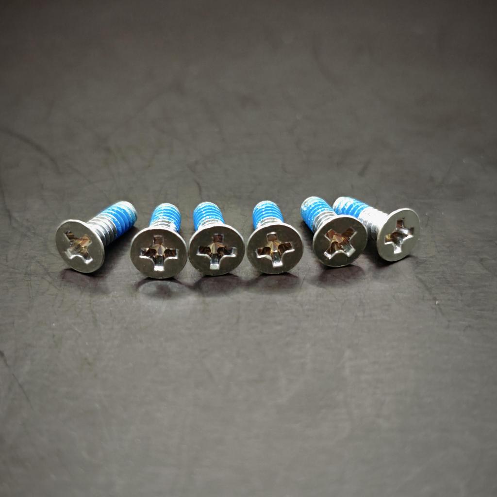 6X Hinge Assembly Screw Prewave Replace For Andis Supra ZR II Cordless Detachable Blade Clipper 79005 DBLC-2 and BGRC Detachable Blade Clipper 63965