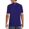 Under Armour Однотонная свободная футболка с круглым вырезом и коротким рукавом, мужские топы Sonar-Blue 1373726-468