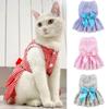 Thin Summer Pet Clothes Soft Dog Princess Dress Kawaii Pet Dog Skirt