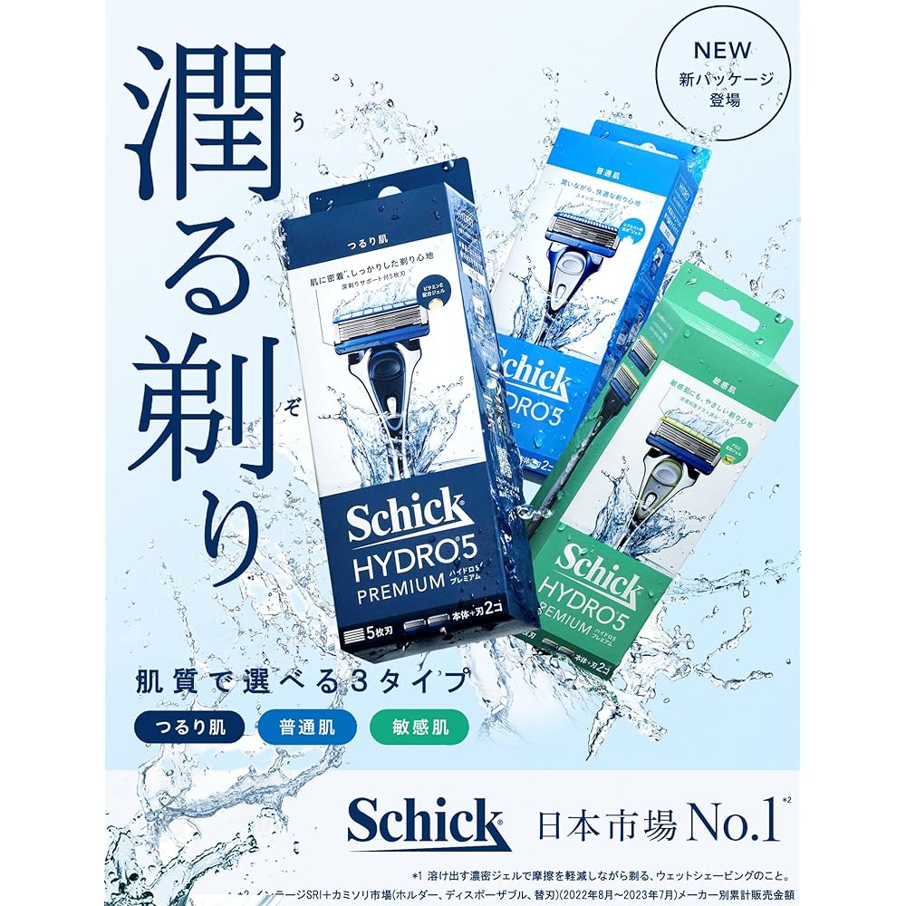 Schick Hydro 5 Basic Combo Pack Razor with Holder and 4 Blades Men's Shaving Tool