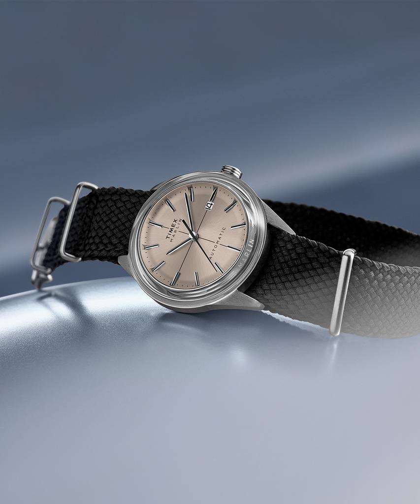 Taimaegseu Merlin Jet Automatic Self-Winding Analog Wristwatch 38Mm